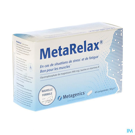 METARELAX NF TABL 45 21874 METAGENICS - christophar