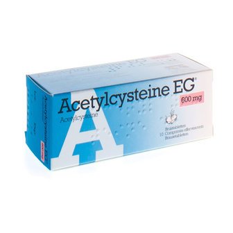 ACETYLCYSTEINE EG 600MG BRUISTABL 10X600MG