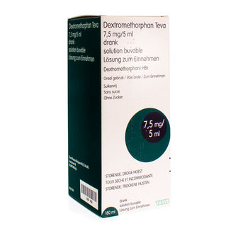 DEXTROMETHORPHAN TEVA SOL PER OS 180 ML