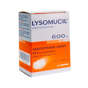 LYSOMUCIL 600 COMP EFF 14 X 600 MG