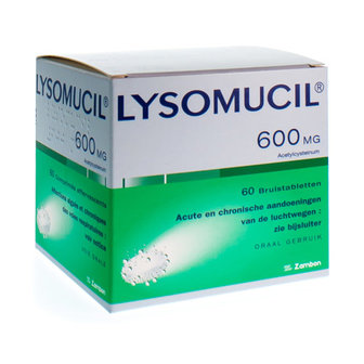 LYSOMUCIL BRUISTABL. 600MG 60