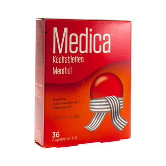 MEDICA KEELTABLETTEN 36 UD