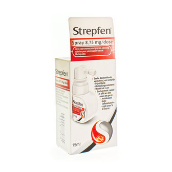 STREPFEN 8.75 MG SPRAY OROMUCOSAAL OPL 15 ML