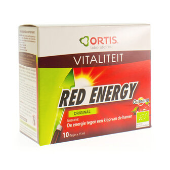 ORTIS RED ENERGY BIO ALC 10X15ML