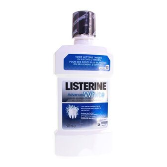 LISTERINE ADVANCED WHITE MONDSPOELING 500ML