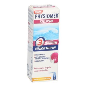 PHYSIOMER KEELPIJN SPRAY 20ML