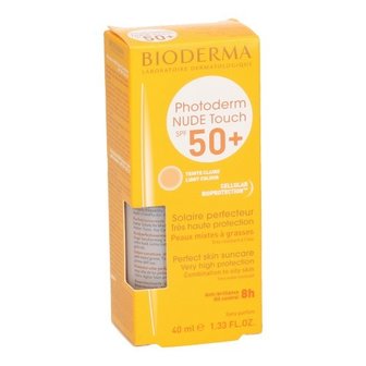 BIODERMA PHOTODERM NUDE TOUCH IP50+ LICHT 40ML