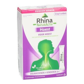 RHINA NATUR ACTIV HOEST ZAK 12X10ML