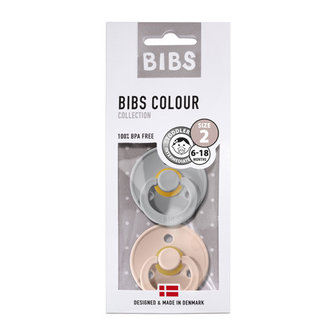 BIBS 2 FOPSPEEN DUO CLOUD BLUSH