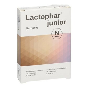 LACTOPHAR JUNIOR BLISTER CAPS 2X10