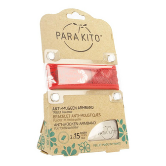 PARA&#039;KITO WRISTBAND GRAFFIC JUN&amp;TROP HAWAI RED