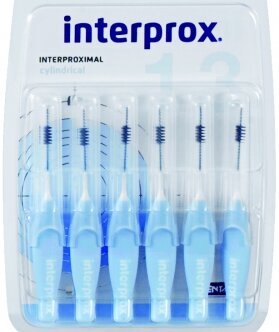 INTERPROX PREMIUM CYLINDRIC. LICHTBLAUW 3,5MM 31190