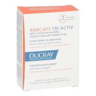 DUCRAY ANACAPS TRI-ACTIV TIJDELIJK HAARUITV.CAPS30