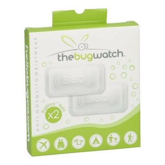 THE BUG WATCH BUGBLOCK REFILLS 2 CLD