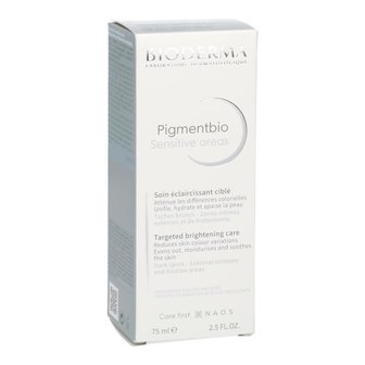 BIODERMA PIGMENTBIO SENSITIVE AREAS TUBE 75ML