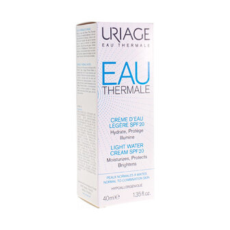 URIAGE THERMAAL WATER CREME LICHT WATER IP20 40ML