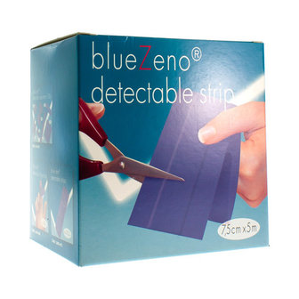 BLUEZENO DETECTABLE STRIP BLUE 7,5X5M 1