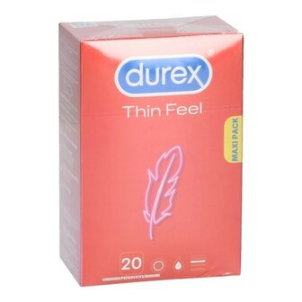 DUREX THIN FEEL CONDOOMS 20