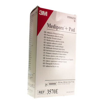 MEDIPORE + PAD 3M 10X20,0CM 25 3570E