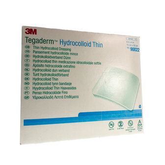 TEGADERM HYDROCOL.SQUARE STERIL THIN10X10CM5 90022