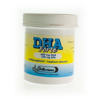 DHA FORTE CAPS 120X500MG DEBA