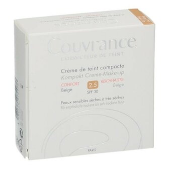 AVENE COUVRANCE CR TEINT COMP.025 BEIGE CONF. 10G