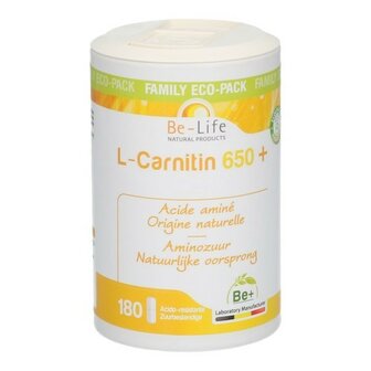 L-CARNITINE 650+ BE LIFE CAPS 180