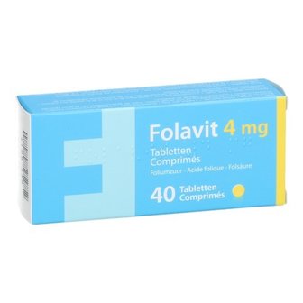 FOLAVIT 4MG COMP 40 X 4MG NF VERV.1351394