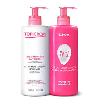 TOPICREM ULTRA HYDRA LICHAAM 500ML+NAVULLING 500ML