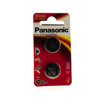 PANASONIC BATTERIJ CR2032 3V 2