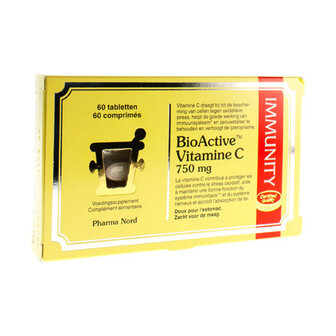 PHARMA NORD BIOACTIVE VITAMINE C 750MG TABL 60