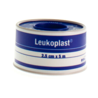 LEUKOPLAST WATERDICHT DEKSEL 2,50CMX5M 1 232200