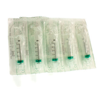 BD EMERALD SPUIT 5ML LUER SLIP 10 307731