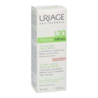 URIAGE HYSEAC 3-REGUL GLOB.VERZ. GETINT IP30 40ML