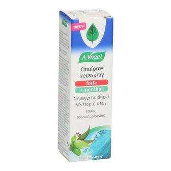 A.VOGEL CINUFORCE NEUSSPRAY FORTE + MENTHOL 20ML