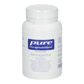 PURE ENCAPSULATIONS ASHWAGANDHA CAPS 60