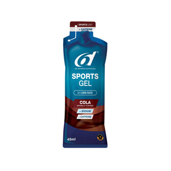 6D SPORTS GEL COLA + CAFFEINE 6X45ML