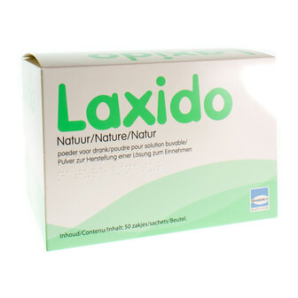 LAXIDO NATUUR ZAKJES 50 X 13,7 G