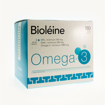 BIOLEINE OMEGA 3 CAPS 180