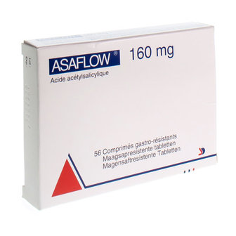 ASAFLOW 160MG MAAGSAPRES COMP BLI 56X160MG