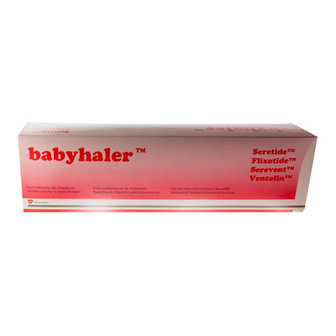 BABYHALER INHALATIEKAMER+MASKER BB 2 KLEPPEN