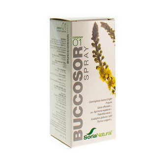 SORIA COMPOSOR BUCCOSOR KEELSPRAY + PROPOLIS 30ML