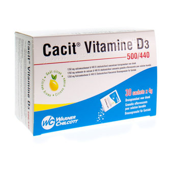 CACIT VIT. D3 500/440 SACH GRAN 30