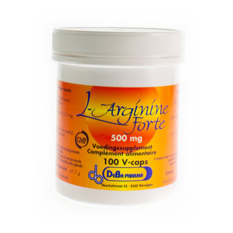 L-ARGININE CAPS 100X500MG DEBA