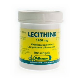 LECITHINE CAPS 100X1200MG DEBA