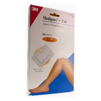 MEDIPORE + PAD 3M 10X15,0CM 5 3569P