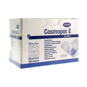 COSMOPOR E VERB STER ADH 7,2X 5CM 50 9008705