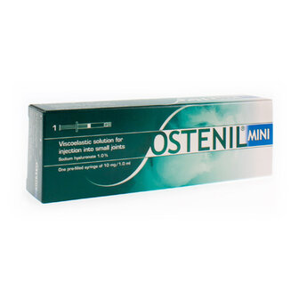 OSTENIL MINI INJ SPUIT KLEINE GEWRICHTEN WEGW. 1ML