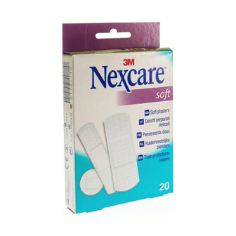 NEXCARE 3M SOFT STRIPS 20 N0520AS