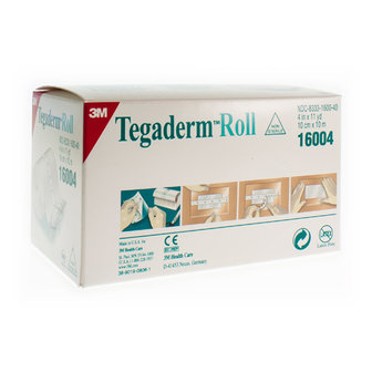 TEGADERM ROLL 3M FILM TRANSP. 10CMX10M 1 16004